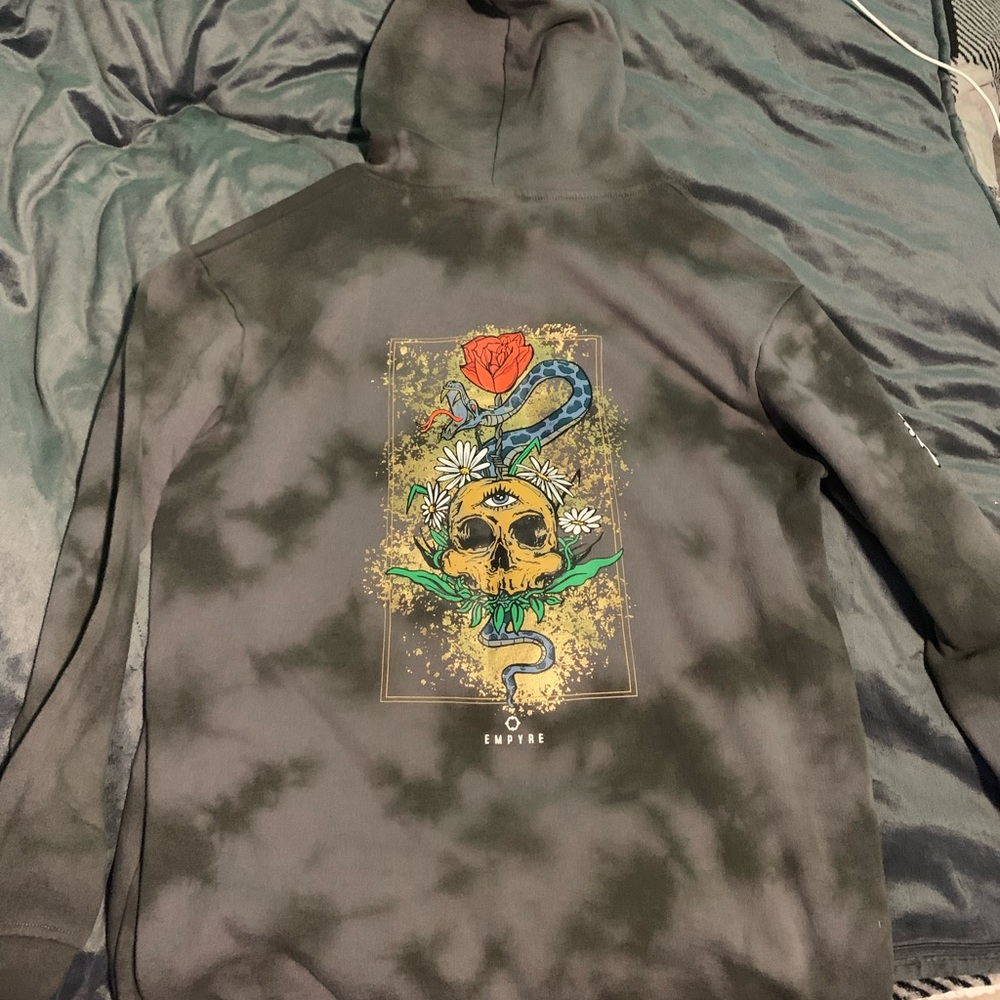 witchy tie dye sweatshirt